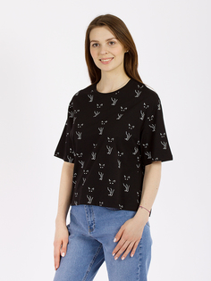 Футболка женская DAIROS GD69301149 черная 50