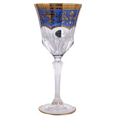 Бокалы для красного вина 280 мл 6 шт Astra Gold "Адажио Империя синяя" 169756