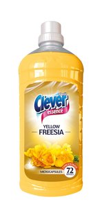 Концентрат для полоскания белья Clever Essenсe Yellow Freesia (Желтая фрезия) 1,8 л Clovin