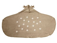 Полотенце Cuddledry с капюшоном для малышей оленёнок 65х125 65*125 см