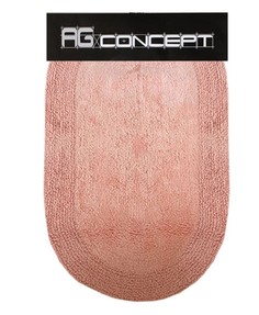 Коврик AG concept лосось овал 60 х 90 см No Brand