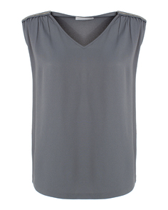 Футболка женская FABIANA FILIPPI TPD260W779 серая 42