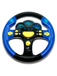 Детская развивающая музыкальная игрушка PlaySmart 7737-1 Мини-руль (Автошка. Я тоже рулю!)