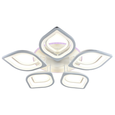 Светодиодная люстра Profit Light 8069/5+5 WHT 220W+11W RGB