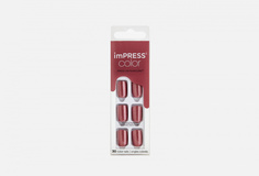 Твердый лак однотонный короткой длины Kiss New York Professional