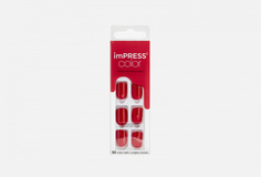 Твердый лак однотонный короткой длины Kiss New York Professional