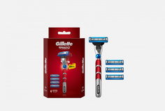 бритва с 4 сменными кассетами Gillette