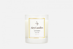 Свеча ароматическая с хлопковым фитилем airycandles santorini СВЕЧА АРОМАТИЧЕСКАЯ С ХЛОПКОВЫМ ФИТИЛЕМ