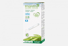 Гигиенические тампоны из органического хлопка с аппликатором Masmi
