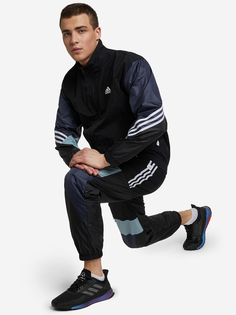 Костюм спортивный мужской adidas Future Retro, Черный, размер 44-46