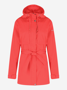 Куртка женская Columbia Pardon My Trench Rain Jacket, Plus Size, Оранжевый, размер 58-60