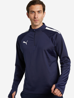 Джемпер футбольный мужской PUMA Teamliga, Синий, размер 46-48
