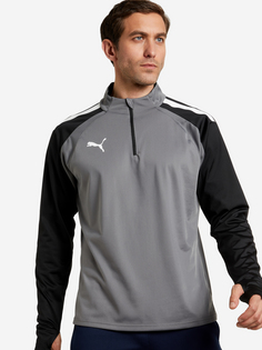 Джемпер футбольный мужской PUMA Teamliga, Серый, размер 48-50