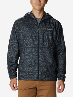 Ветровка мужская Columbia Flash Forward Windbreaker Print, Черный, размер 48-50