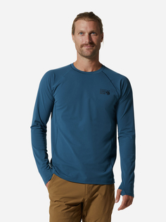 Толстовка мужская Mountain Hardwear Mountain Stretch Long Sleeve, Синий, размер 48