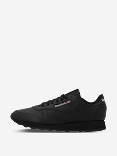Кроссовки мужские Reebok Classic Leather, Черный, размер 40