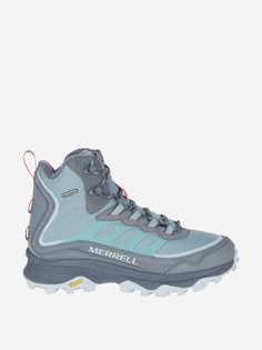 Ботинки утепленные женские Merrell Moab Speed Thermo Mid WP, Серый, размер 39