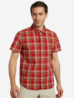 Рубашка с коротким рукавом мужская Northland, Красный, размер 56-58