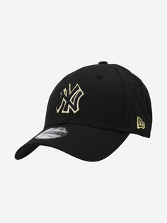 Бейсболка мужская New Era 9Forty MLB New York Yankees, Черный, размер Без размера