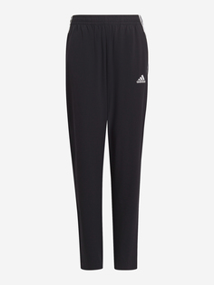 Брюки для мальчиков adidas, Черный, размер 128