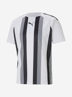 Футболка мужская PUMA teamLIGA Striped Jersey, Белый, размер 48-50