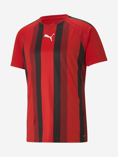 Футболка мужская PUMA teamLIGA Striped Jersey, Красный, размер 48-50