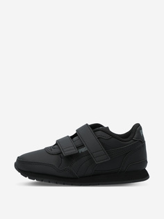 Кроссовки для мальчиков PUMA ST Runner v3 L V PS, Черный, размер 27