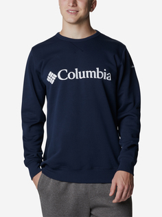 Свитшот мужской Columbia M Columbia Logo Fleece Crew, Синий, размер 46
