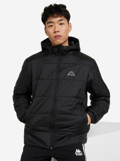 Куртка утепленная мужская Kappa, Черный, размер 56-58