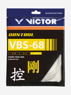 Струна для бадминтона Victor VBS 68, Белый, размер Без размера