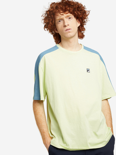 Футболка мужская FILA, Зеленый, размер 48-50