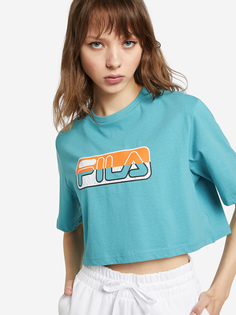 Футболка женская FILA, Синий, размер 50-52