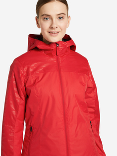 Куртка утепленная женская Glissade, Красный, размер 54