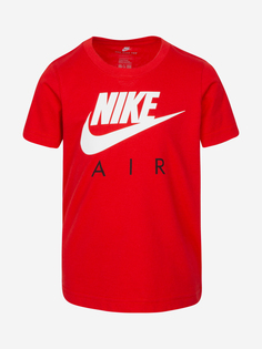 Футболка для мальчиков Nike Futura Air, Красный, размер 122
