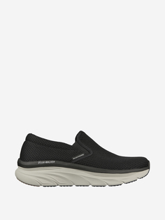 Слипоны мужские Skechers DLux Walker, Черный, размер 46.5