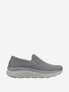 Слипоны мужские Skechers DLux Walker, Серый, размер 40.5