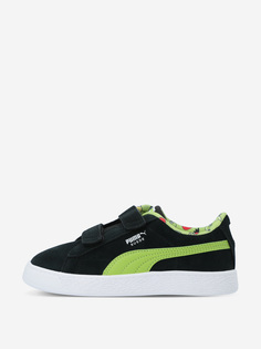 Кеды для мальчиков PUMA Suede LF Fruitmates V PS, Черный, размер 34