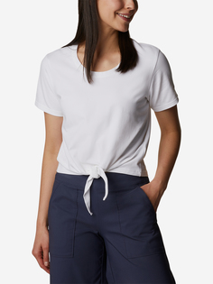 Футболка женская Columbia Trek SS Tee, Белый, размер 42