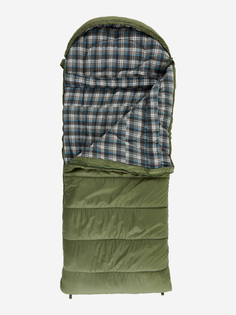 Спальный мешок Outventure Yukon T-6 правосторонний, Зеленый, размер 215