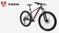 Велосипед горный Trek Roscoe 6 27.5", 2021, Серый, размер 177-188
