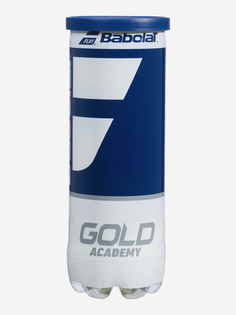 Набор мячей для большого тенниса Babolat Gold Academy X3, Желтый, размер Без размера