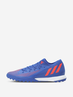 Бутсы мужские adidas Predator Edge.3 L TF, Синий, размер 44.5