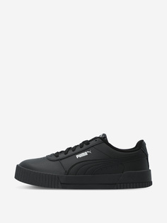 Кеды детские PUMA Carina L Jr, Черный, размер 34.5