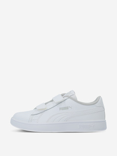 Кеды детские PUMA Smash v2 L V PS, Белый, размер 29