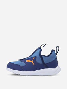 Кроссовки для мальчиков PUMA Fun Racer Slip On PS, Синий, размер 28
