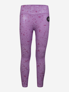 Легинсы для девочек Converse High Rise Shine, Розовый, размер 128