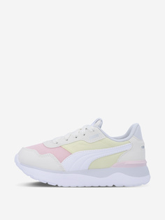 Кроссовки для девочек PUMA R78 Voyage PS, Белый, размер 33