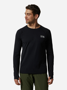 Толстовка мужская Mountain Hardwear Mountain Stretch Long Sleeve, Черный, размер 56