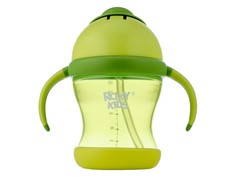Поильник-непроливайка с трубочкой Roxy-Kids Lime RFD-008-G