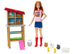 Кукла Mattel Barbie Профессии Птичница DHB63_FXP15